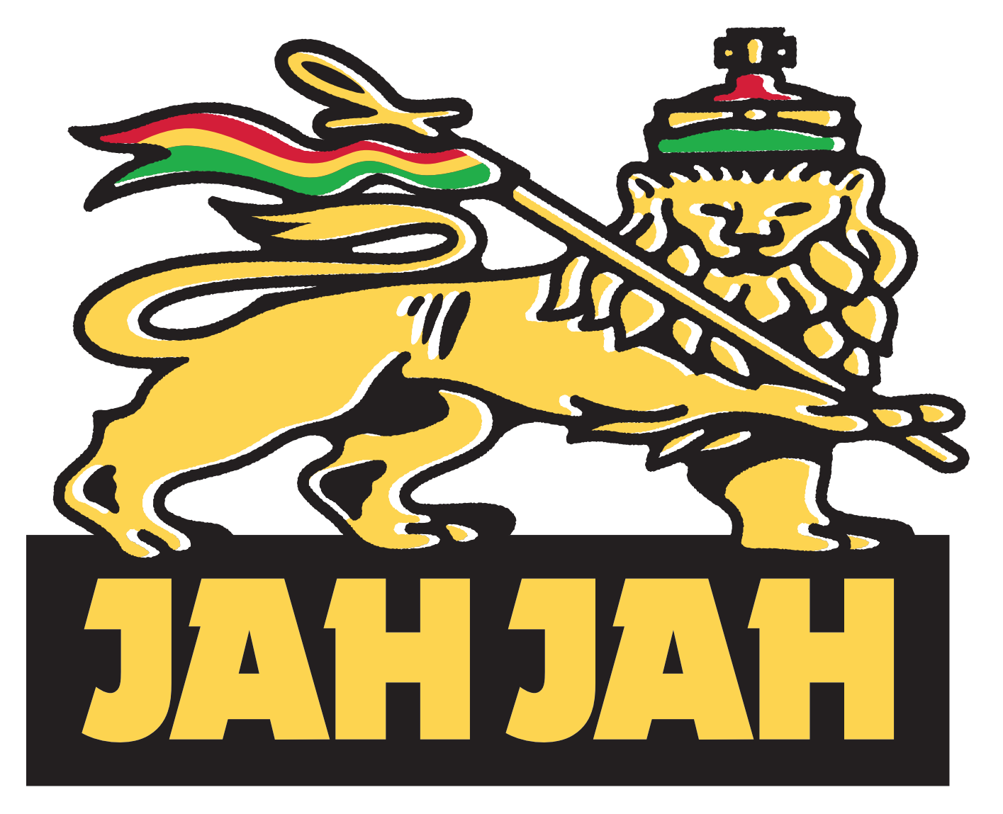 JAH JAH — lion aux yeux rouge laser
